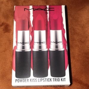 MAC | 3-Pc. Powder Kiss Lipstick Set